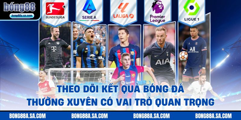 Theo dõi kết quả bóng đá thường xuyên có vai trò quan trọng